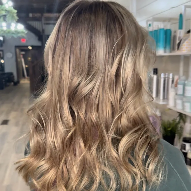 Ash Blonde Balayage
