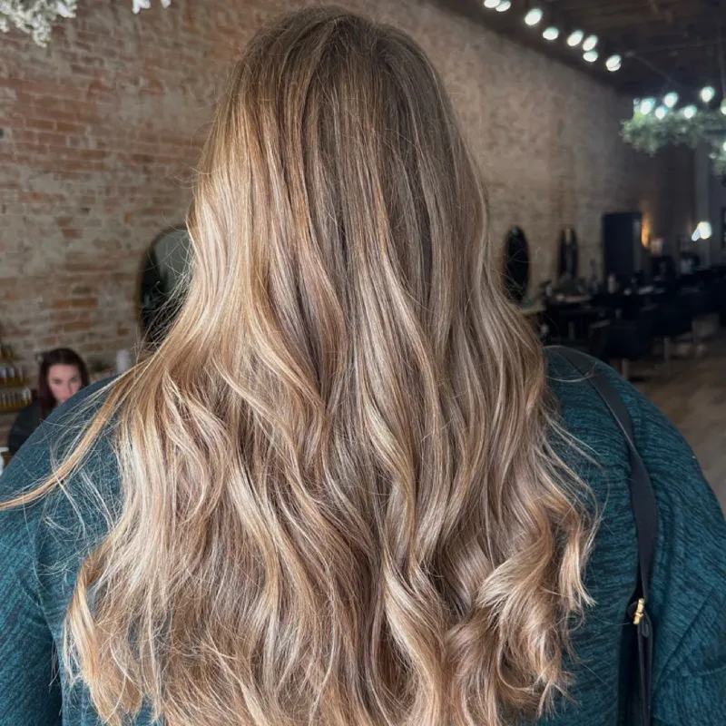 Bronde Balayage Waves