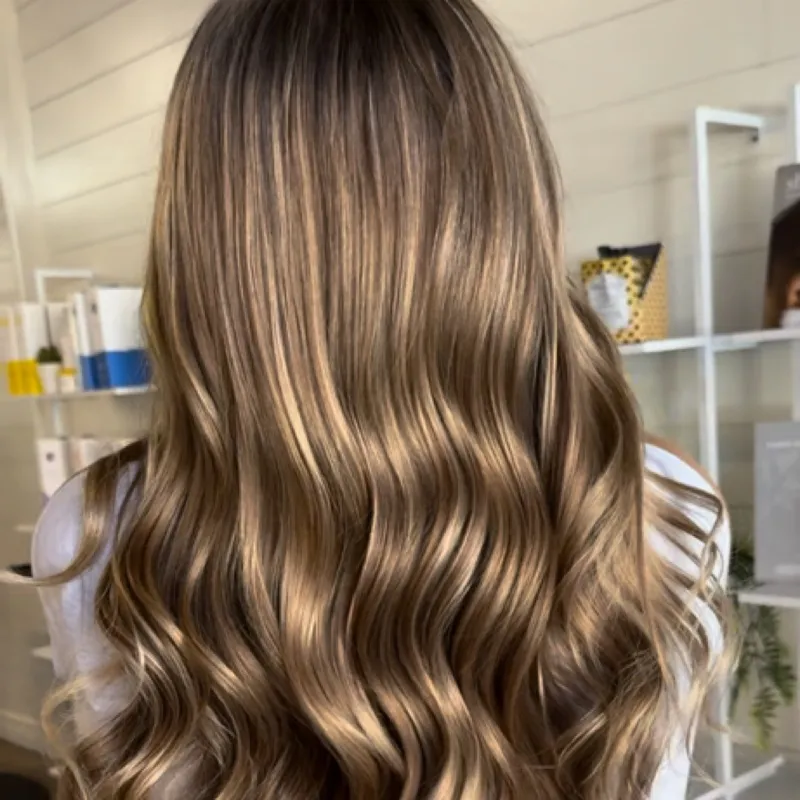 Brunette Balayage Waves