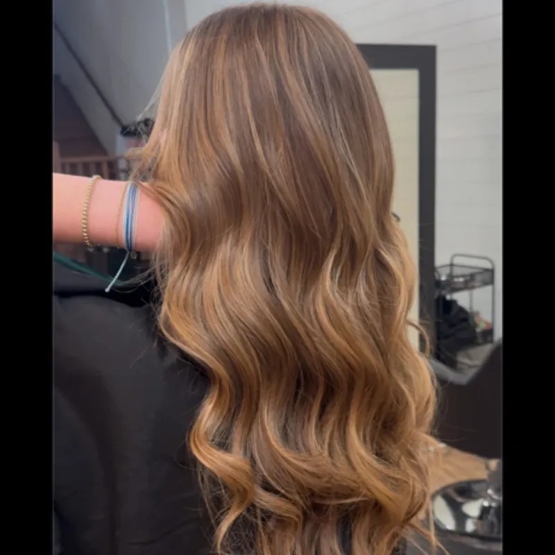 Warm Caramel Highlights