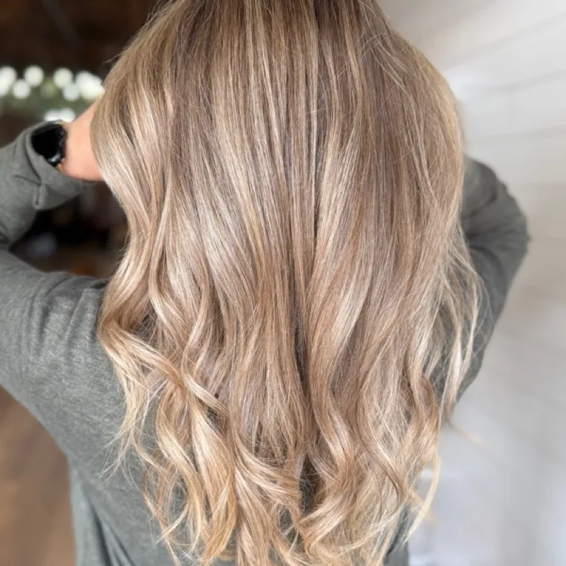 Lived-in Blonde Balayage