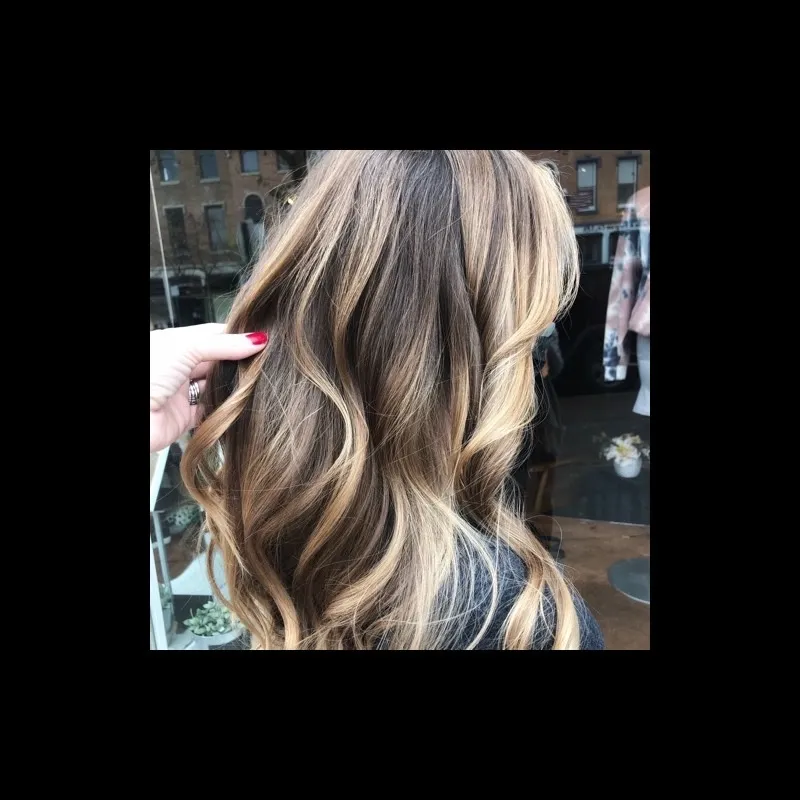 Caramel Blonde Balayage