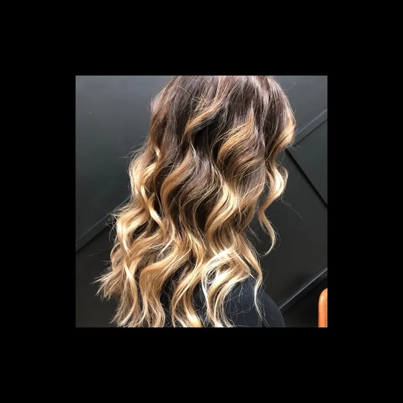 Dark to Blonde Ombré