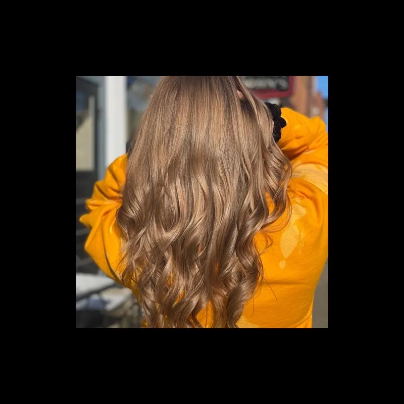 Brunette Blowout Curls