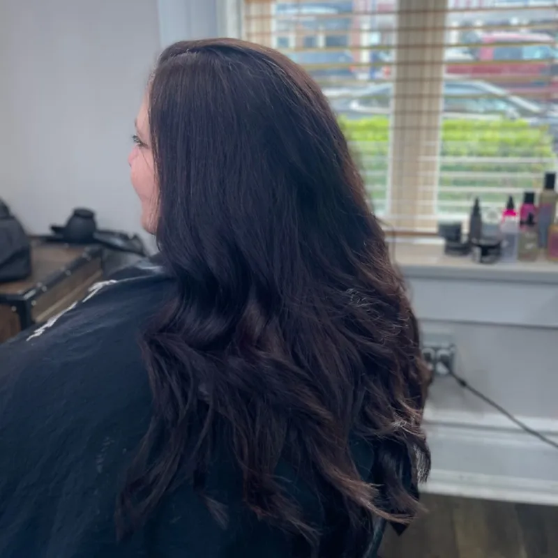 Dark Brunette Blowout